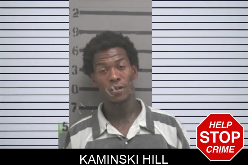 Kaminski Hill mugshot