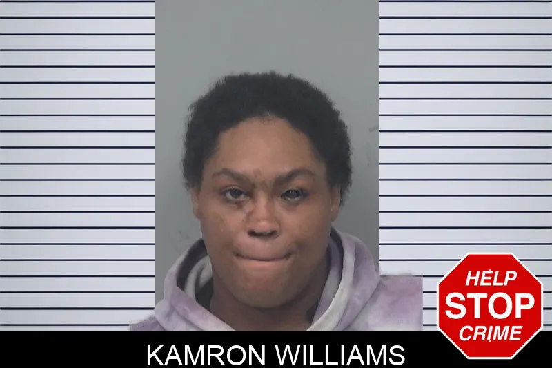 Kamron Williams mugshot