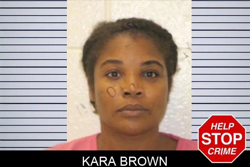 Kara Brown mugshot
