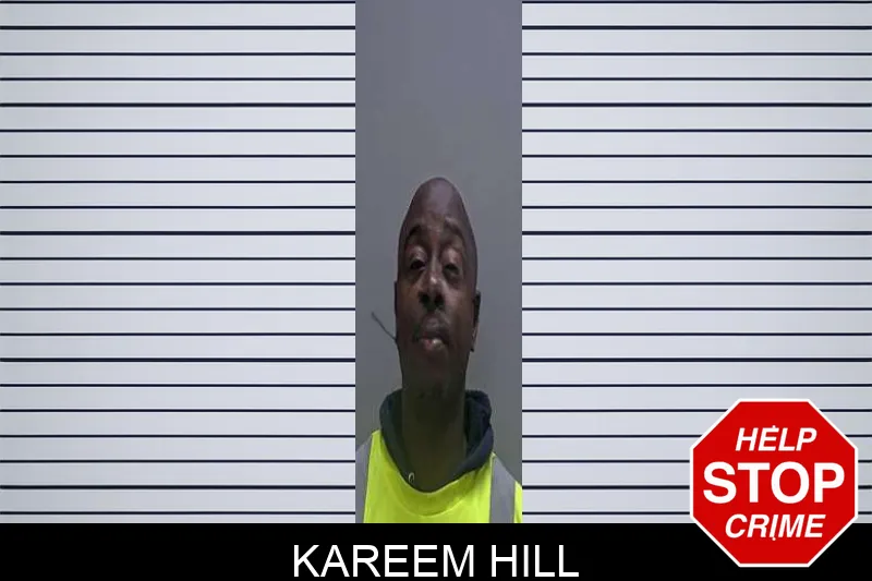 Kareem Hill mugshot