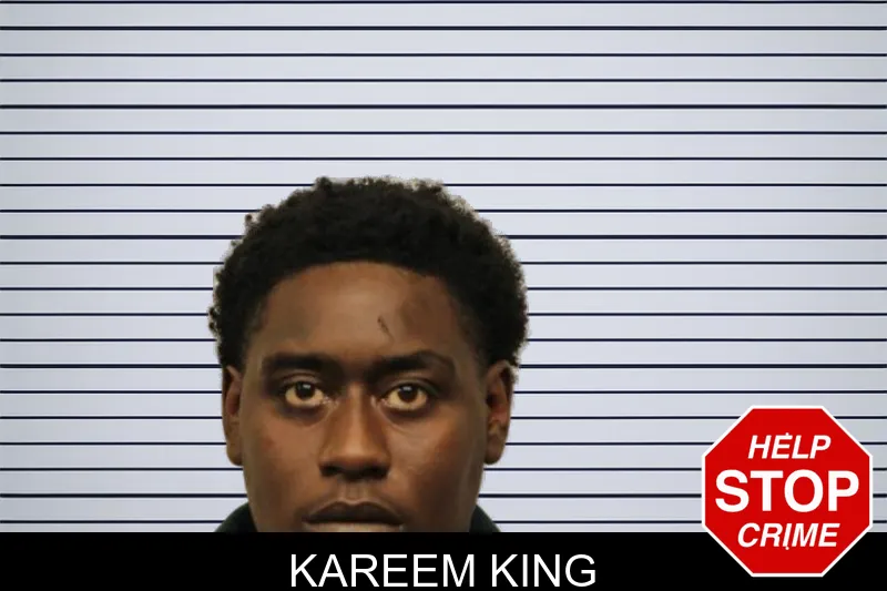 Kareem King mugshot