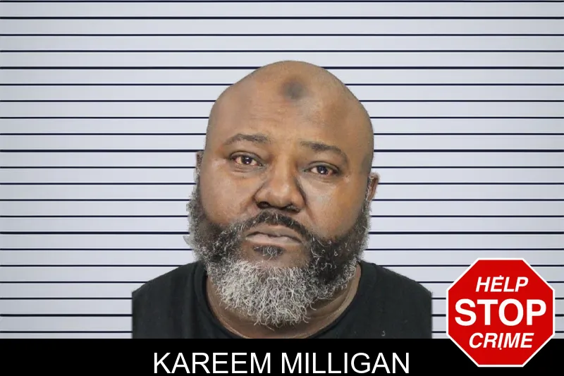 Kareem Milligan mugshot
