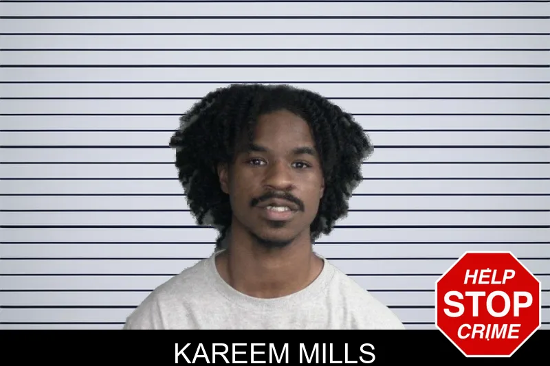 Kareem Mills mugshot
