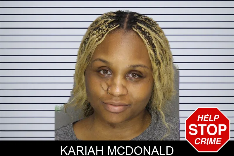 Kariah McDonald mugshot