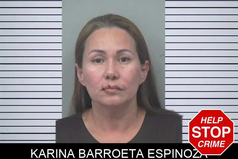 Karina Barroeta Espinoza mugshot