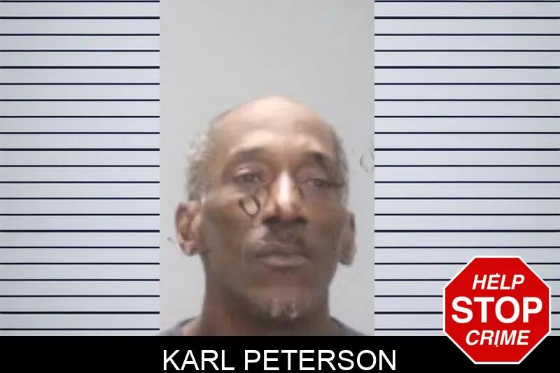 Karl Peterson mugshot
