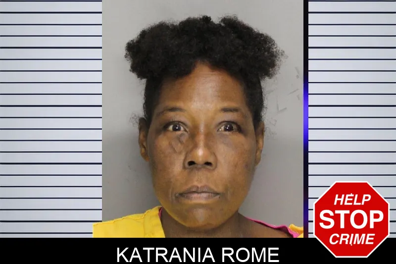 Katrania Rome mugshot