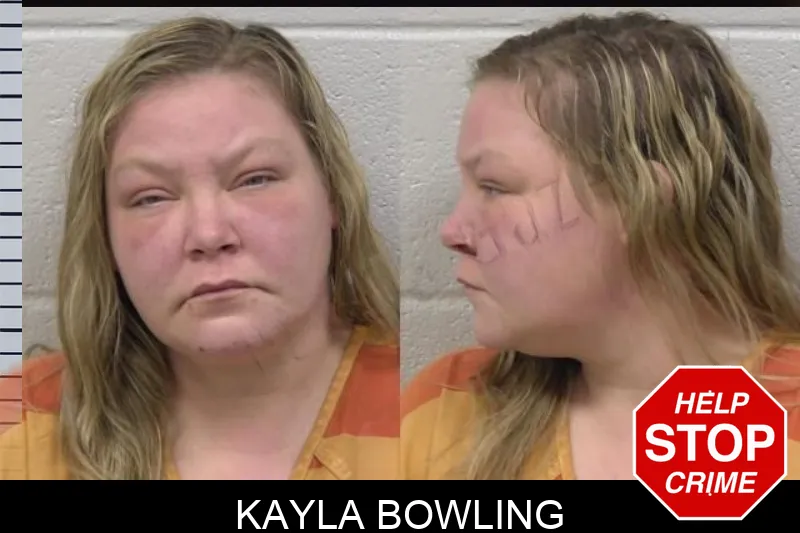 Kayla Bowling mugshot