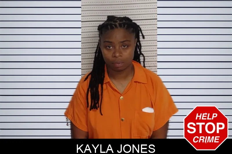Kayla Jones mugshot