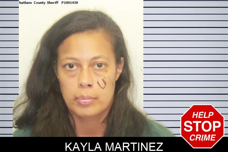Kayla Martinez mugshot