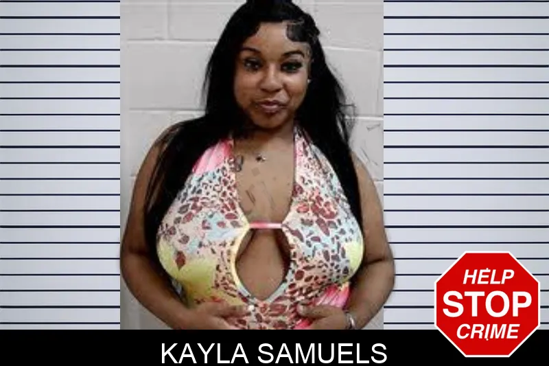 Kayla Samuels mugshot
