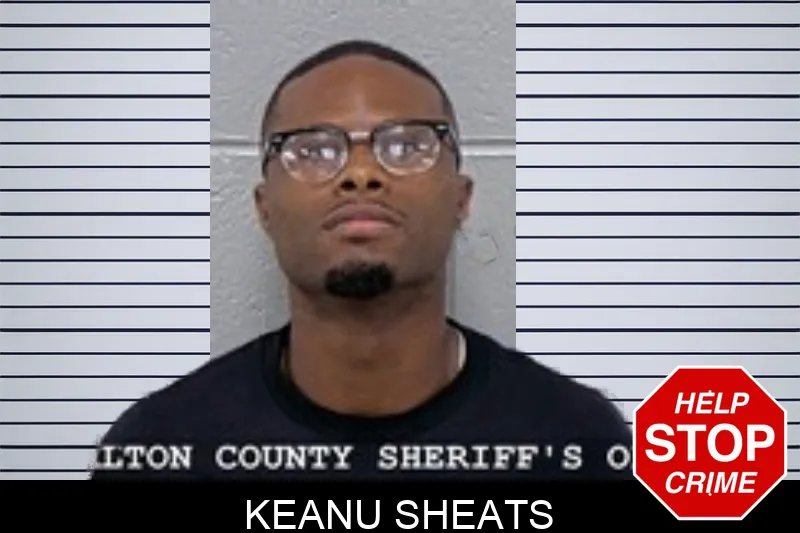 Keanu Sheats mugshot
