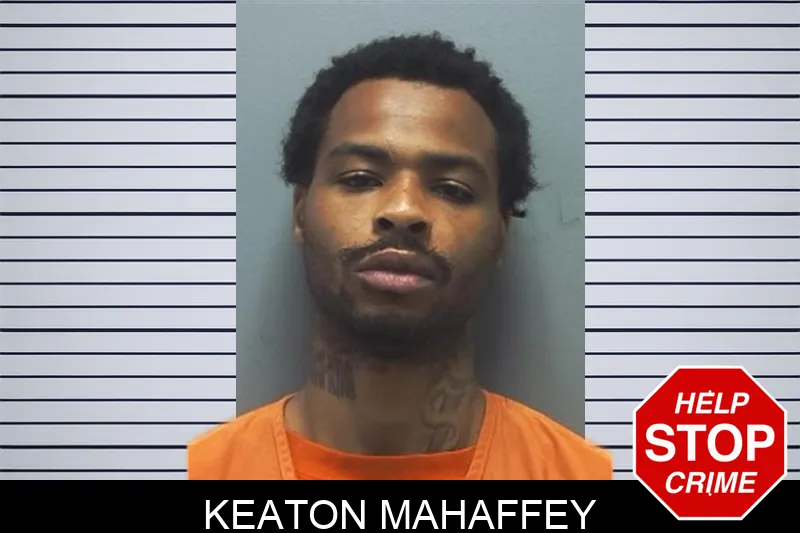 Keaton Mahaffey mugshot