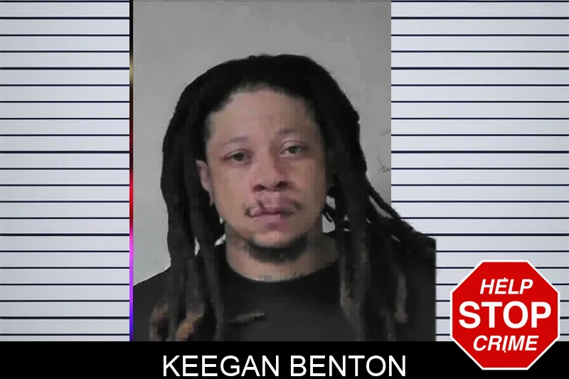 Keegan Benton mugshot