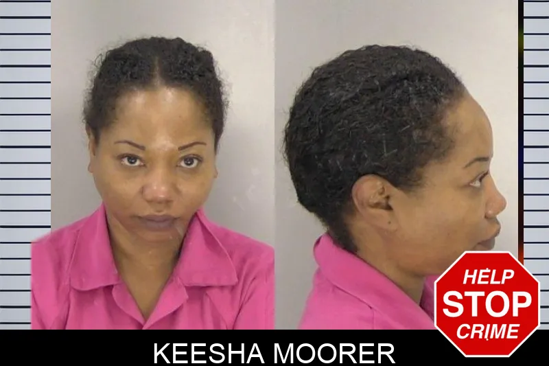 Keesha Moorer mugshot