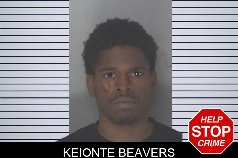 Keionte Beavers mugshot