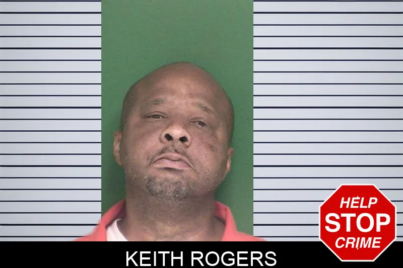 Keith Rogers mugshot