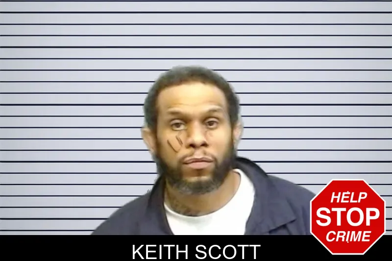 Keith Scott mugshot