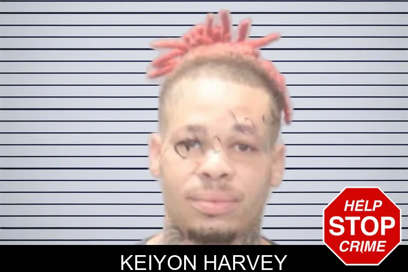 Keiyon Harvey mugshot