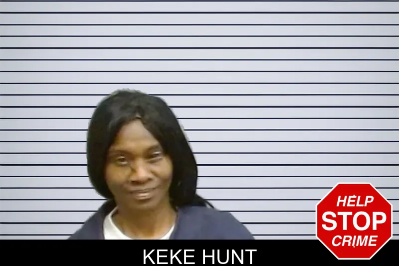 Keke Hunt mugshot