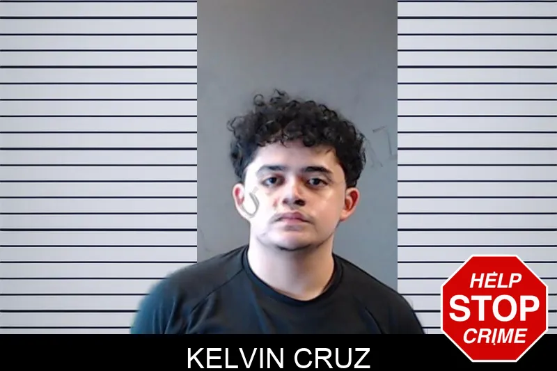 Kelvin Cruz mugshot