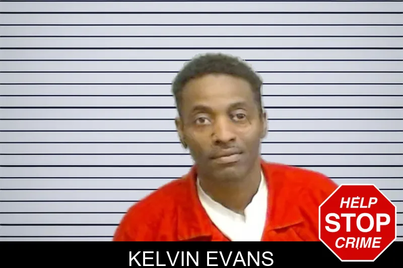 Kelvin Evans mugshot