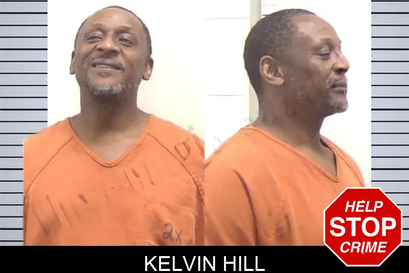 Kelvin Hill mugshot