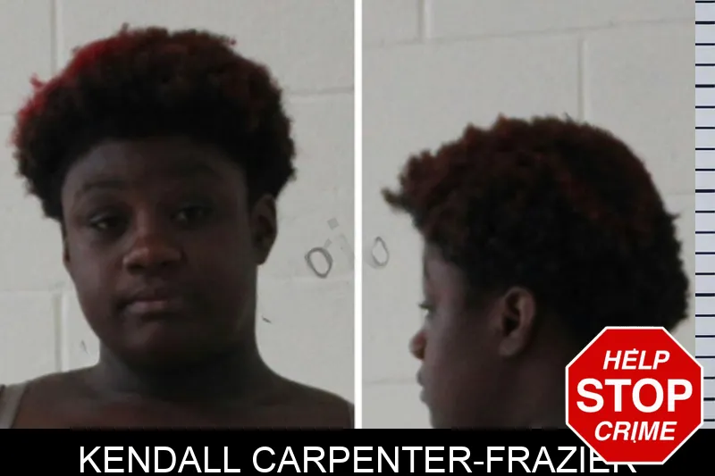 Kendall Carpenter-Frazier mugshot
