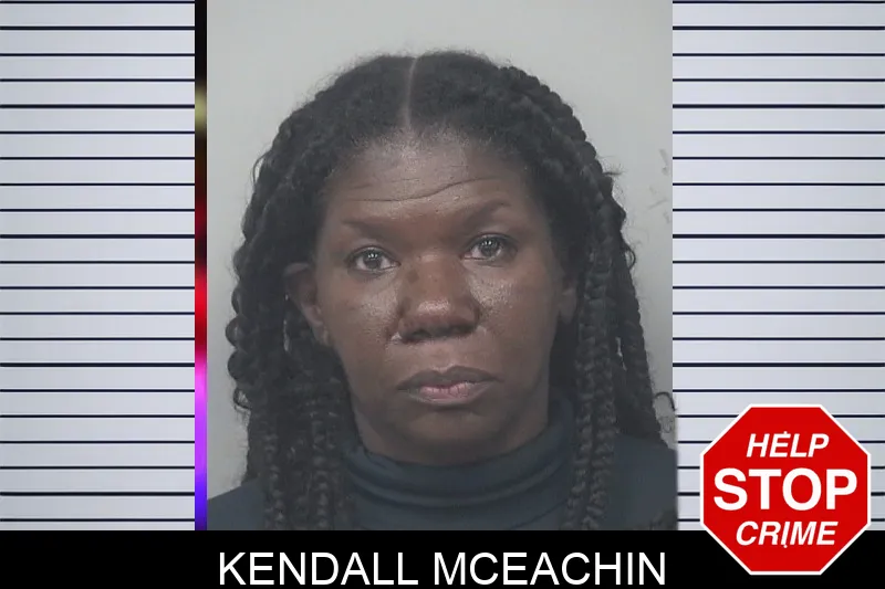 Kendall McEachin mugshot