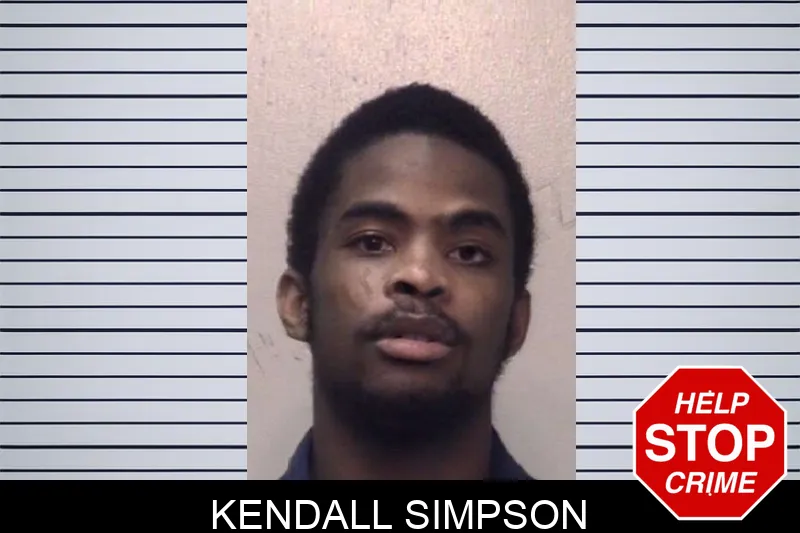 Kendall Simpson mugshot