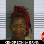 Kendreonna Ervin mugshot