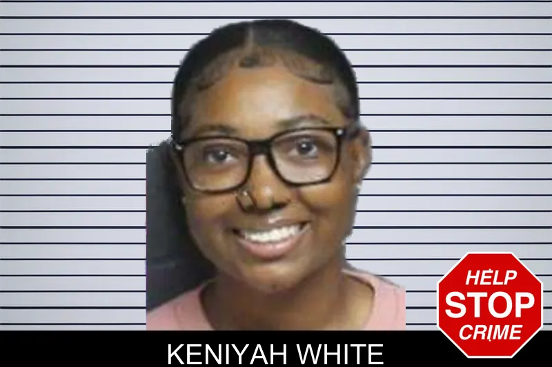 Keniyah White mugshot