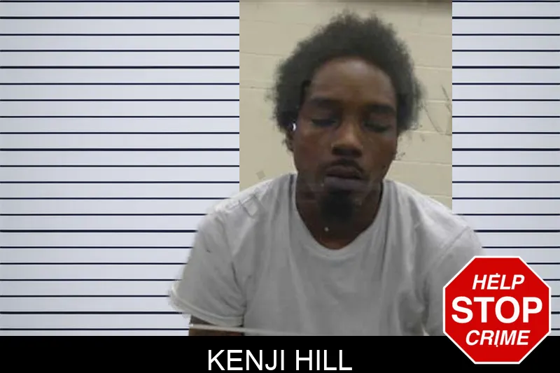 Kenji Hill mugshot