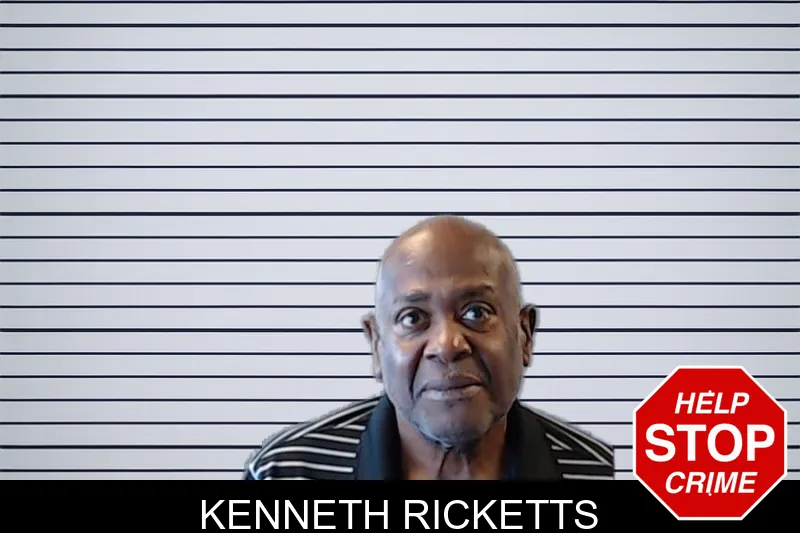 Kenneth Ricketts mugshot