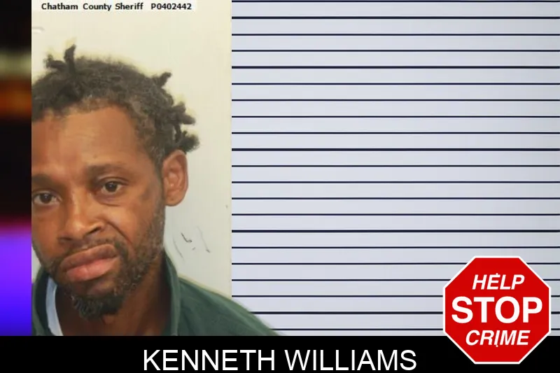 Kenneth Williams mugshot