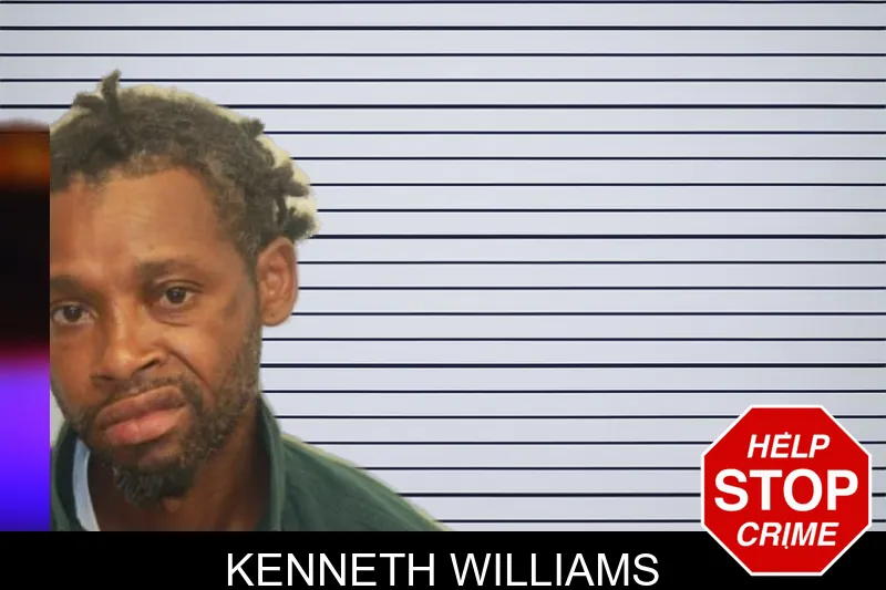 Kenneth Williams mugshot