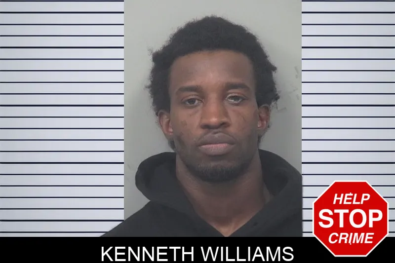 Kenneth Williams mugshot