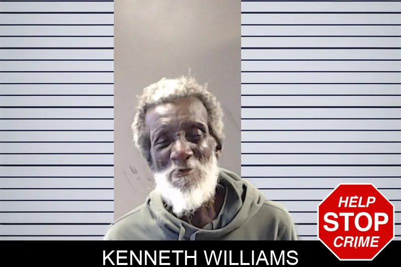 Kenneth Williams mugshot