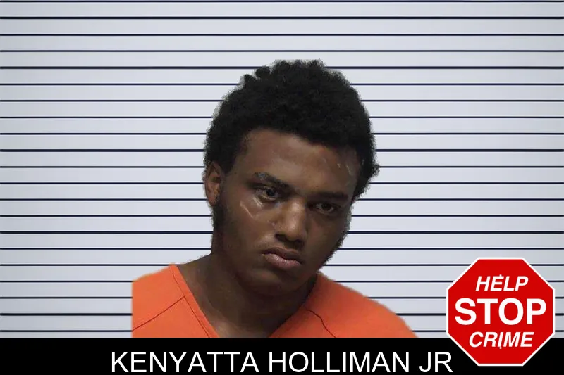 Kenyatta Holliman Jr mugshot