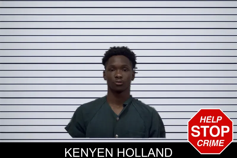 Kenyen Holland mugshot