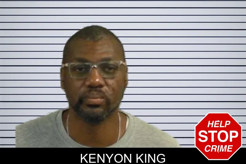 Kenyon King mugshot