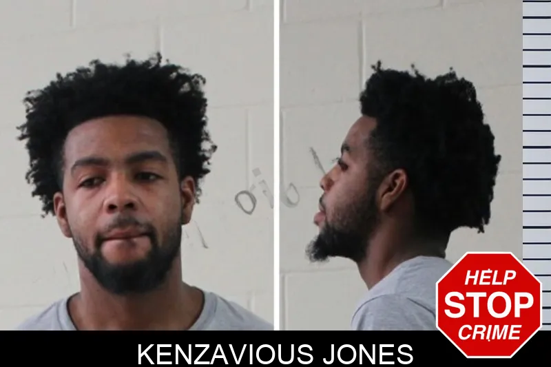 Kenzavious Jones mugshot