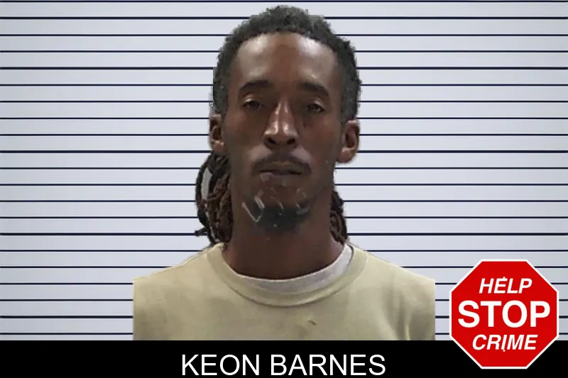 Keon Barnes mugshot