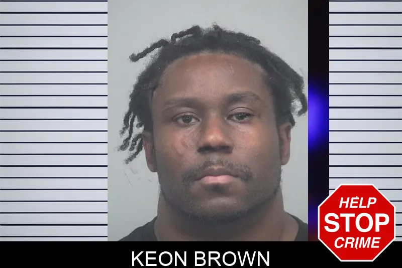 Keon Brown mugshot