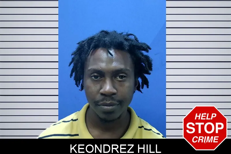 Keondrez Hill mugshot