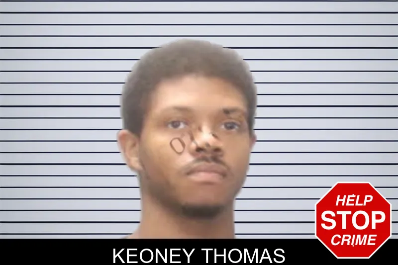 Keoney Thomas mugshot