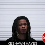 Keshawn Hayes mugshot