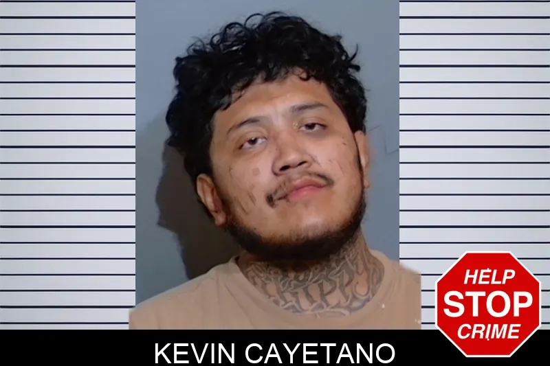 Kevin Cayetano mugshot