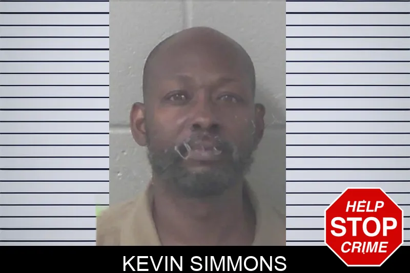 Kevin Simmons mugshot
