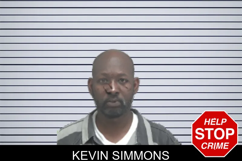 Kevin Simmons mugshot
